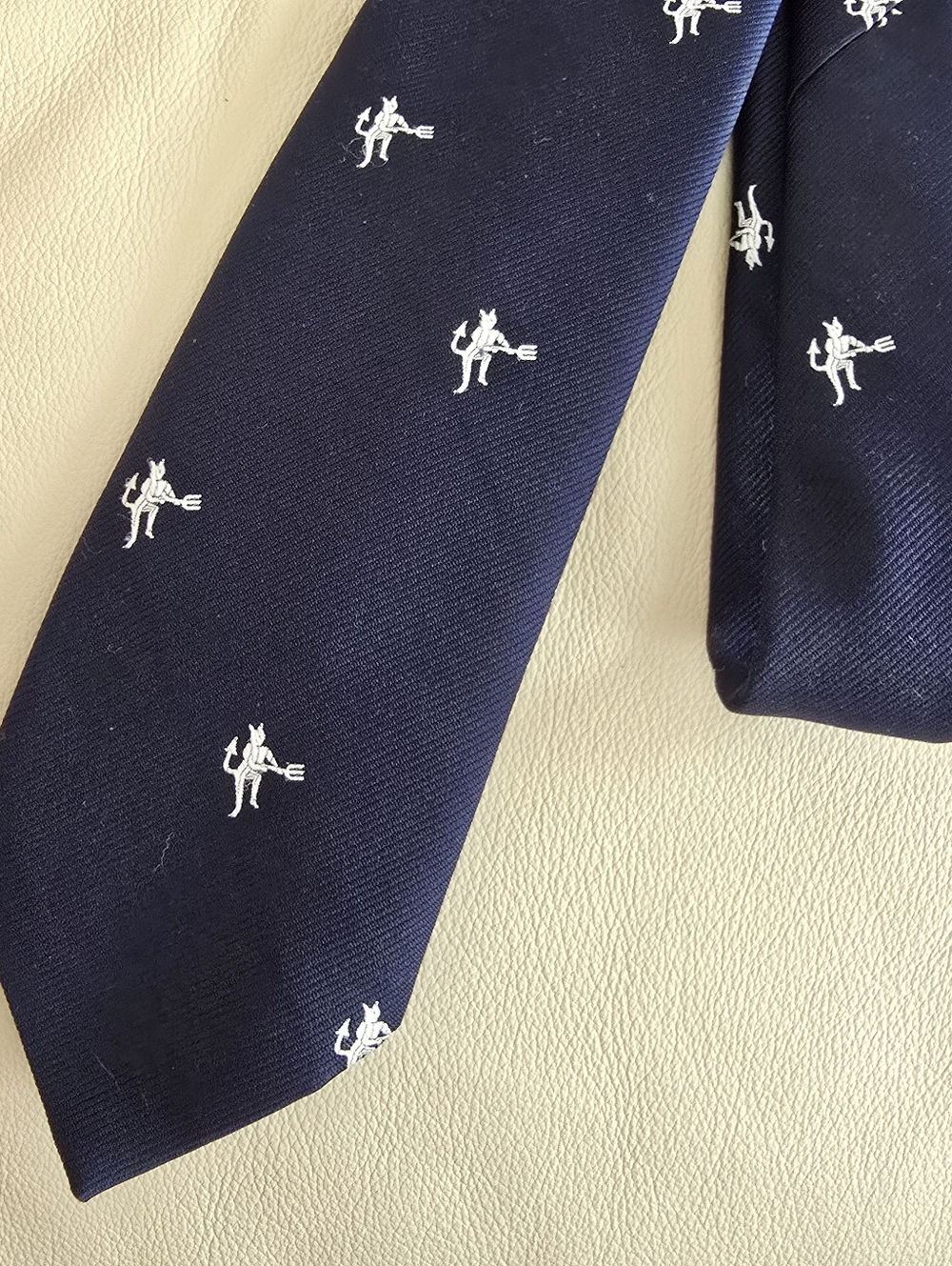 Ram Tie Makers Blue Devil Polyester Men's Necktie Tie